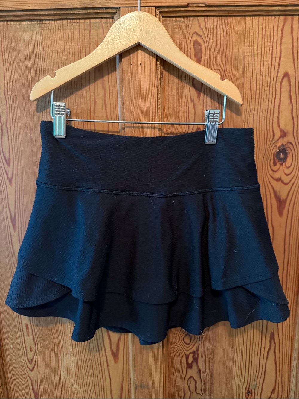 Athleta Girl Teal and Black Athletic Skort